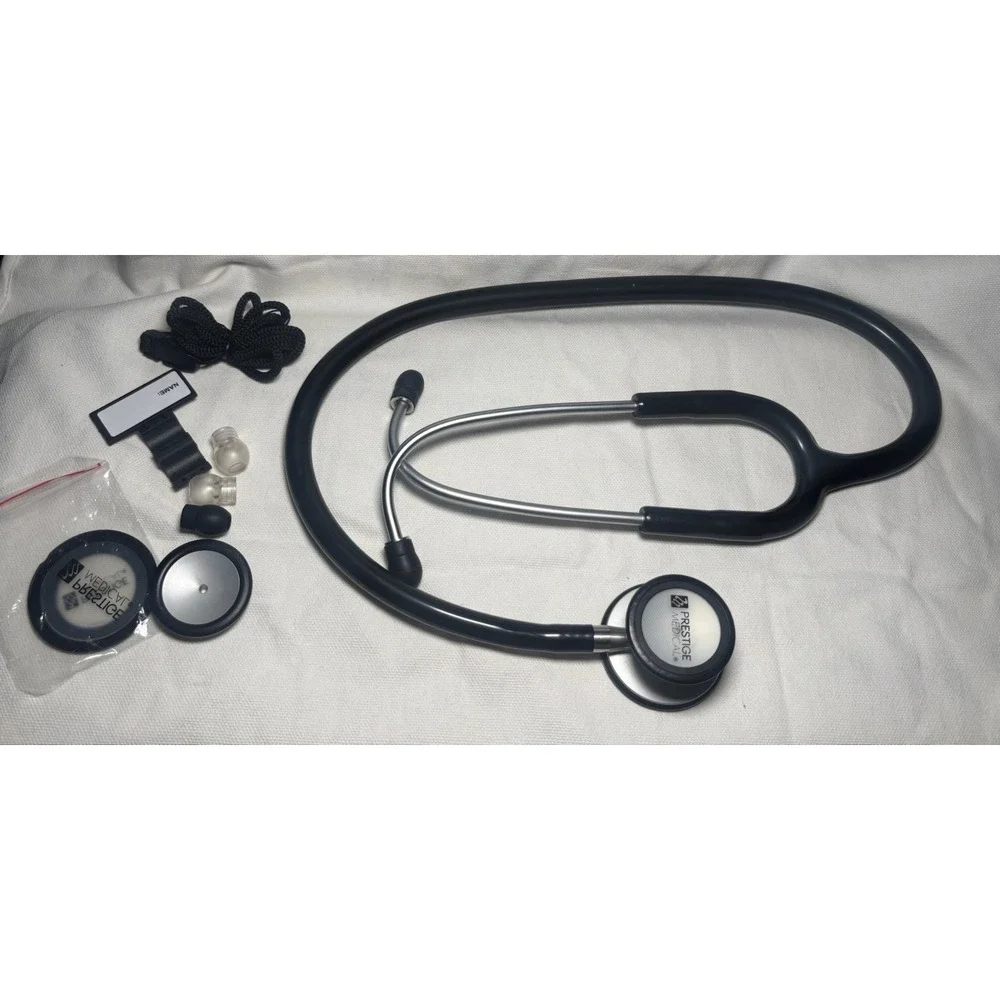 Prestige Medical Dual Head Stethoscope Bell & Diaphragm with Accessories